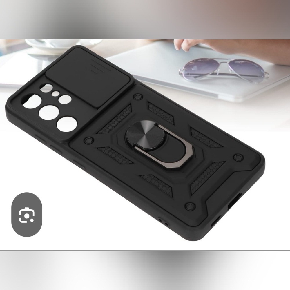 Black Phone Case Cover for  Samsung S22 ultra Durable Design